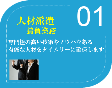 人材派遣・業務請負について